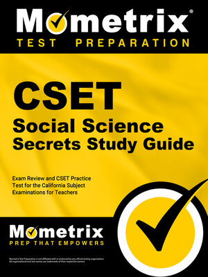 cover image of CSET Social Science Secrets Study Guide - Exam Review and CSET Practice Test for the California Subject Examinations for Teachers